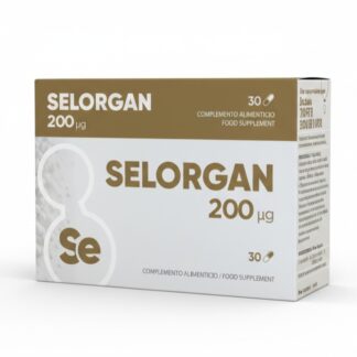 Selorgan · Selenium 200μg · 30 capsules